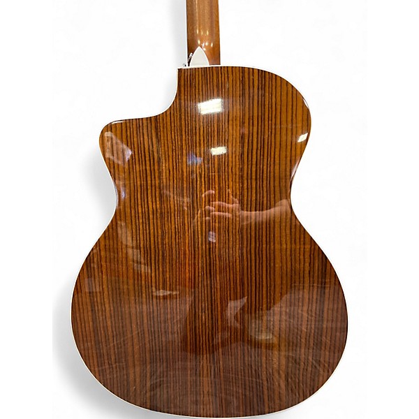 Used Taylor 214CE DLX Natural Acoustic Electric Guitar