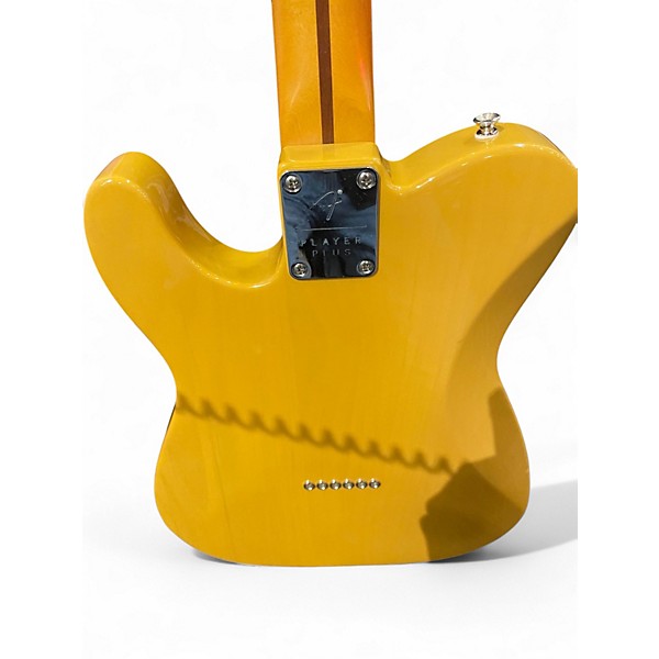 Used 2021 Fender Player Plus Nashville Telecaster Blonde Solid Body Electric Guitar