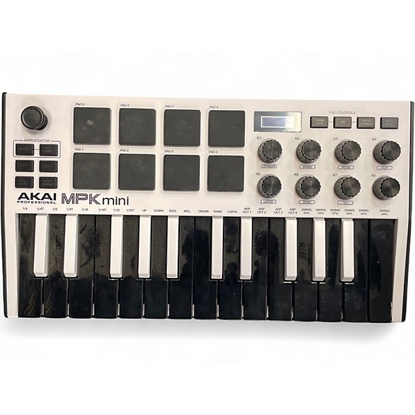 Used Akai Professional MPK Mini MKII MIDI Controller