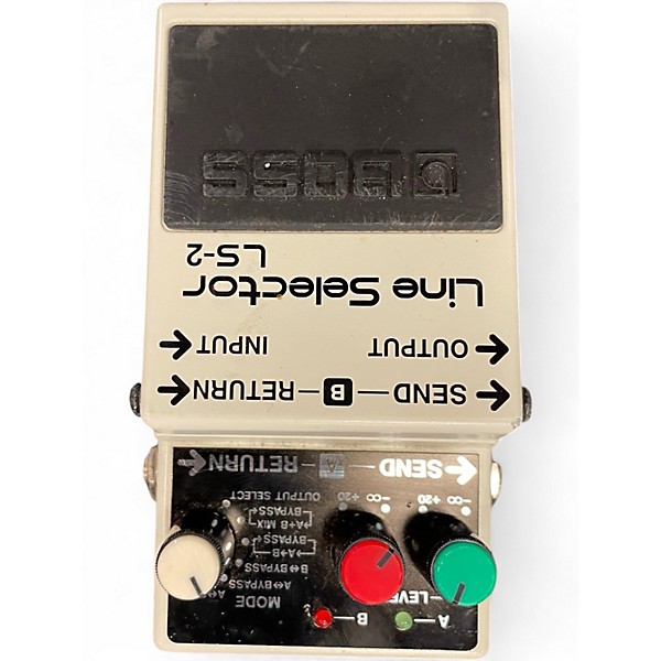 Used BOSS LS2 Line Selector Pedal