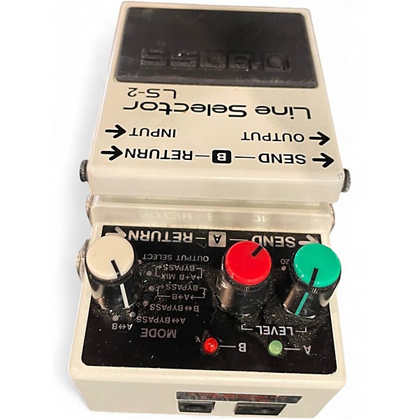 Used BOSS LS2 Line Selector Pedal