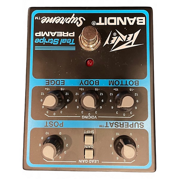 Used Peavey BANDIT SUPREME TEAL STRIPE Effect Pedal