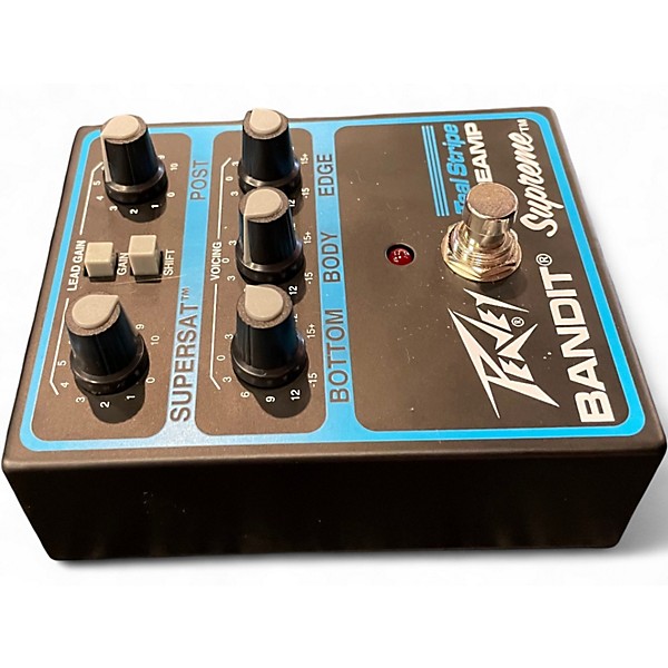 Used Peavey BANDIT SUPREME TEAL STRIPE Effect Pedal