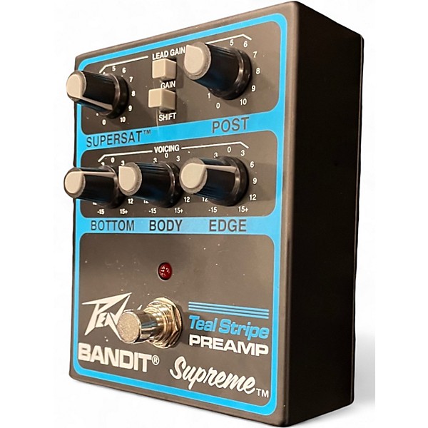 Used Peavey BANDIT SUPREME TEAL STRIPE Effect Pedal