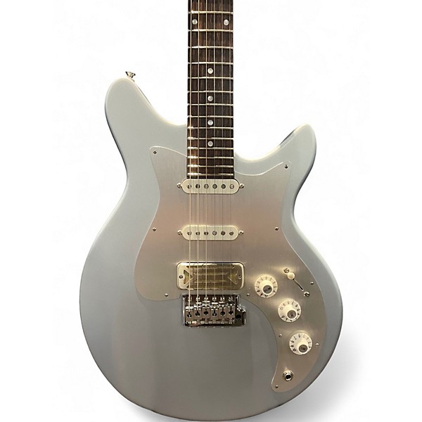 Used Eastman FULLERTONE DC 62 Ice Blue Metallic Solid Body Electric Guitar