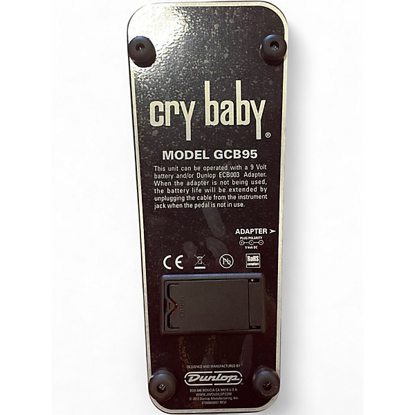 Used BOSS CRY BABY DUNLOP WAHH Pedal