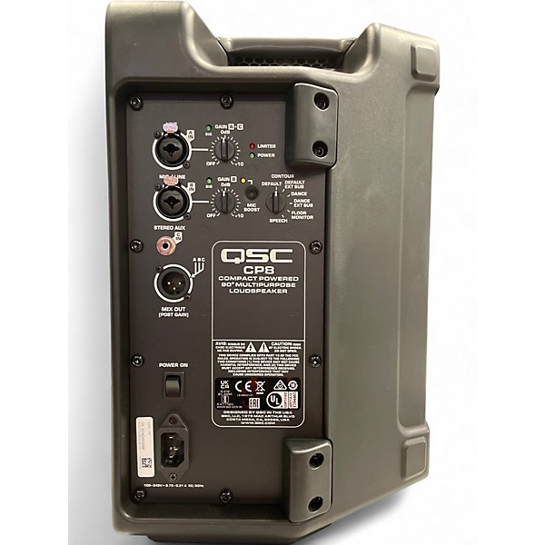 Used QSC CP8 Powered Speaker