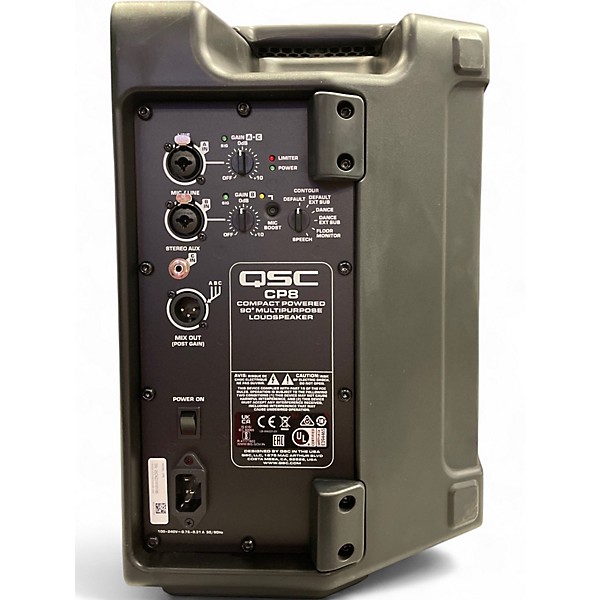 Used QSC CP8 Powered Speaker