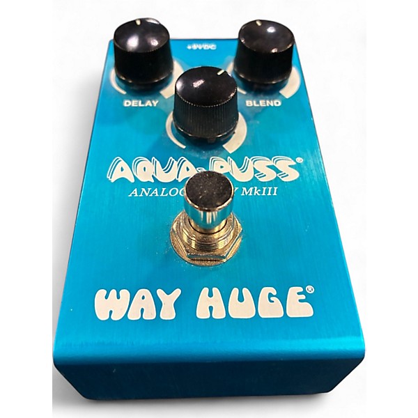 Used Way Huge Electronics WHE701 Aqua Puss Analog Delay Effect Pedal