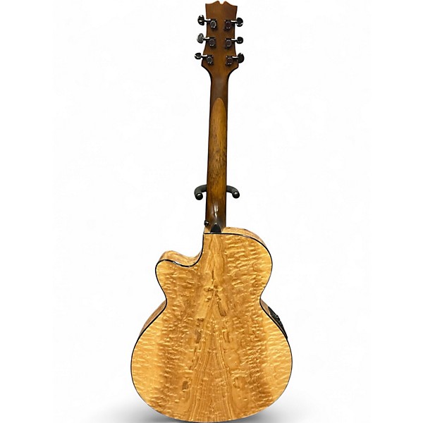 Used Mitchell MX430QAB Natural Acoustic Electric Guitar