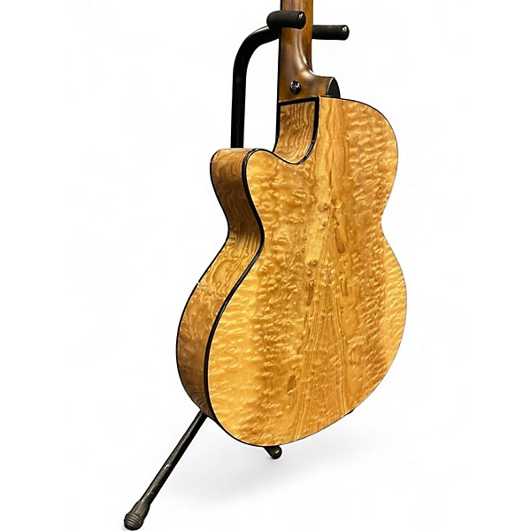 Used Mitchell MX430QAB Natural Acoustic Electric Guitar