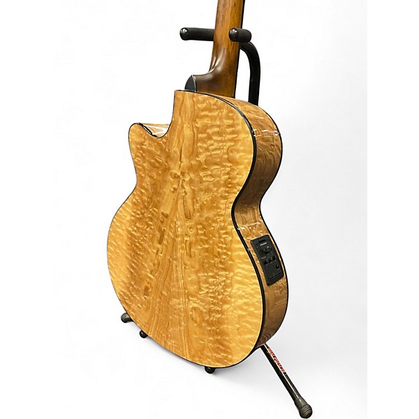 Used Mitchell MX430QAB Natural Acoustic Electric Guitar