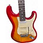 Used Indio Cali Dlx Plus Cherry Sunburst Solid Body Electric Guitar