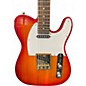 Used Indio Retro Dlx Plus Cherry Sunburst Solid Body Electric Guitar
