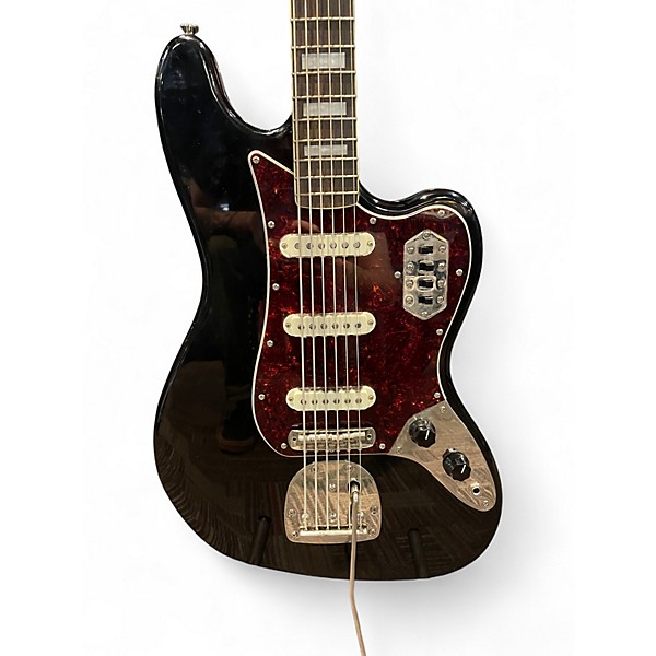 Used Fender SQUIER CLASSIC VIBE BASS VI Black Electric Bass Guitar
