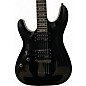 Used Schecter Guitar Research Omen 6 Metallic Black Solid Body Electric Guitar