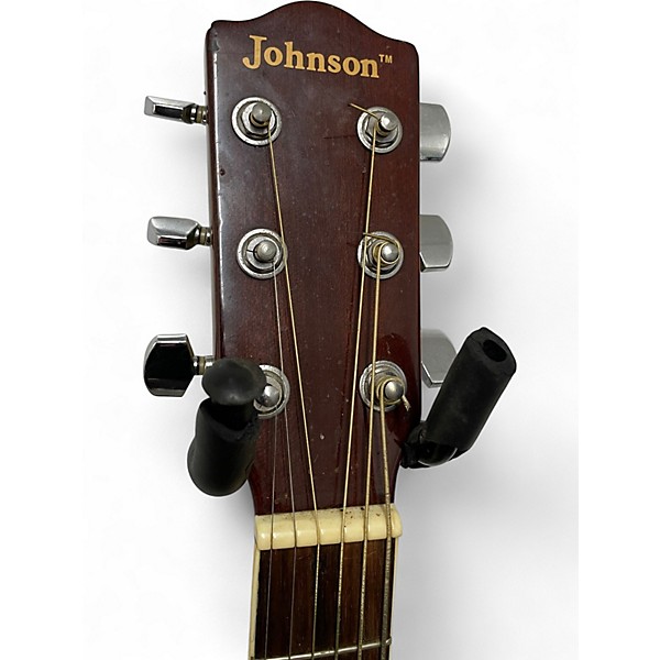 Used Johnson Single Cut Natural Solid Body Electric Guitar