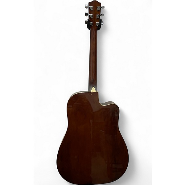 Used Johnson Single Cut Natural Solid Body Electric Guitar