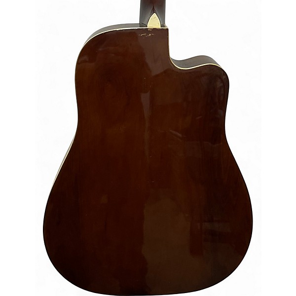 Used Johnson Single Cut Natural Solid Body Electric Guitar