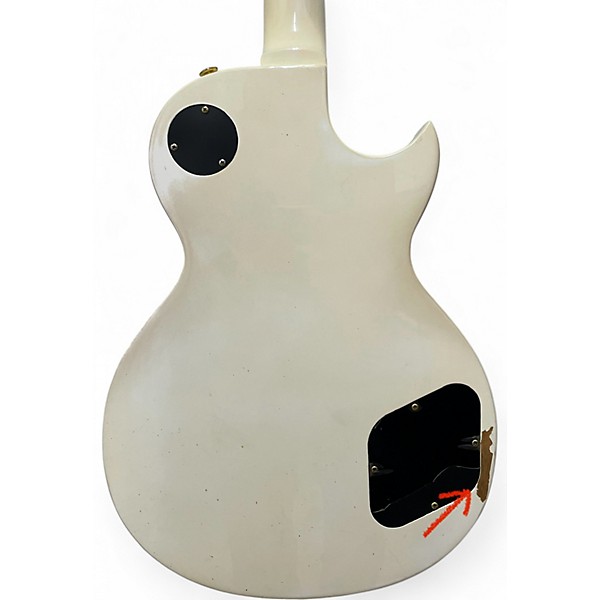 Used Davison LP  Alpine White Solid Body Electric Guitar