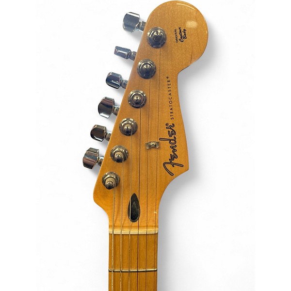 Used Fender Special Edition Player Stratocaster Black Solid Body Electric Guitar