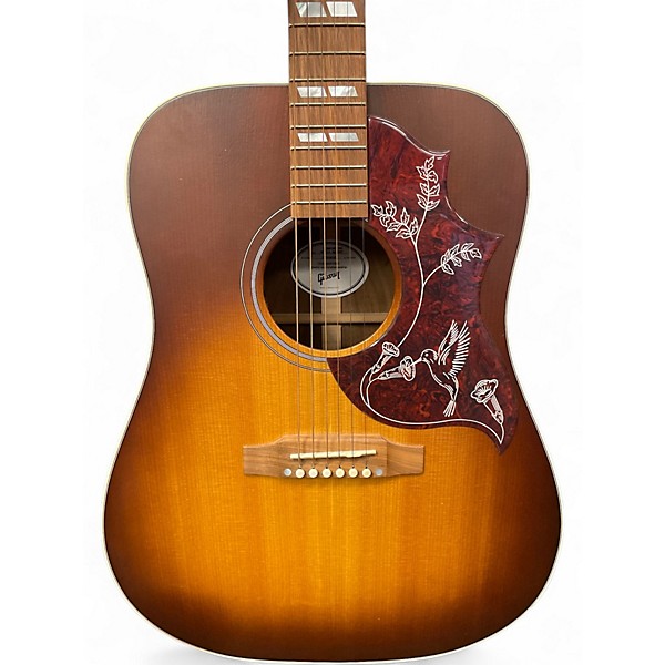 Used Gibson Hummingbird Studio Walnut Walnut Burst Acoustic Electric Guitar