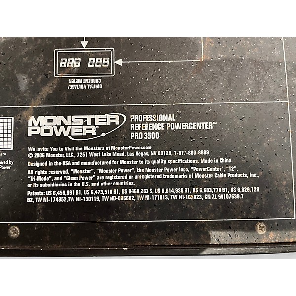 Used Monster Power Pro 3500 Power Conditioner