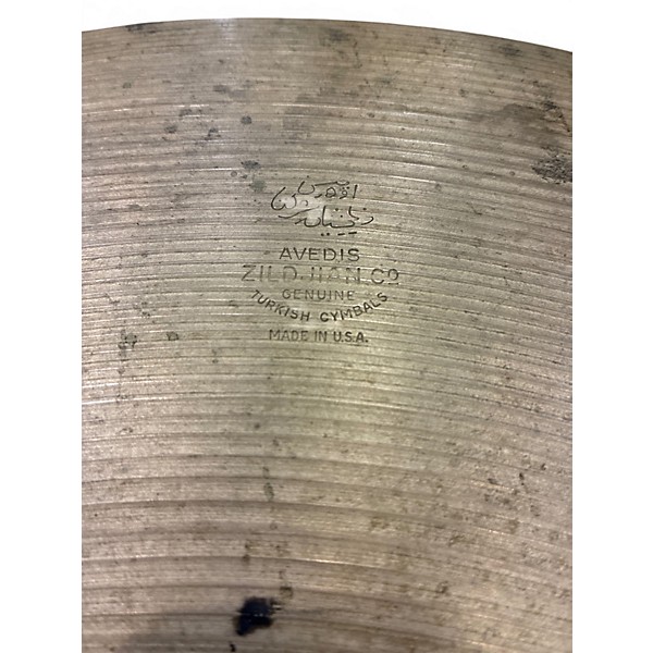 Used Zildjian 22in Avedis Ride Cymbal