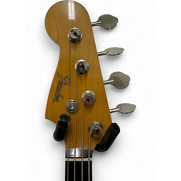 Used Fender HYBRID JAZZ BASS MIJ LEFT HANDED 2 Tone Sunburst Electric Bass Guitar