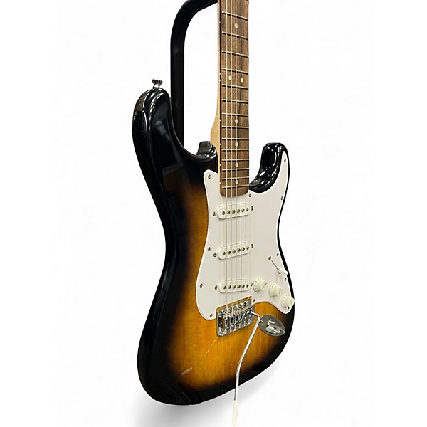 Used Squier SONIC STRAT 2 Color Sunburst Solid Body Electric Guitar