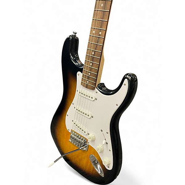 Used Squier SONIC STRAT 2 Color Sunburst Solid Body Electric Guitar