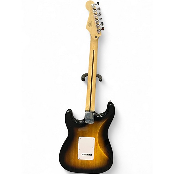 Used Squier SONIC STRAT 2 Color Sunburst Solid Body Electric Guitar
