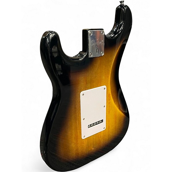 Used Squier SONIC STRAT 2 Color Sunburst Solid Body Electric Guitar