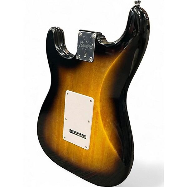 Used Squier SONIC STRAT 2 Color Sunburst Solid Body Electric Guitar