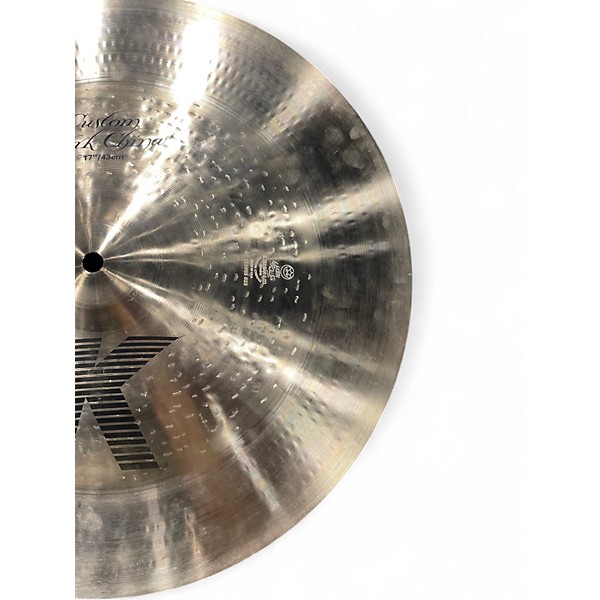 Used Zildjian 17in K Custom Dark China Cymbal