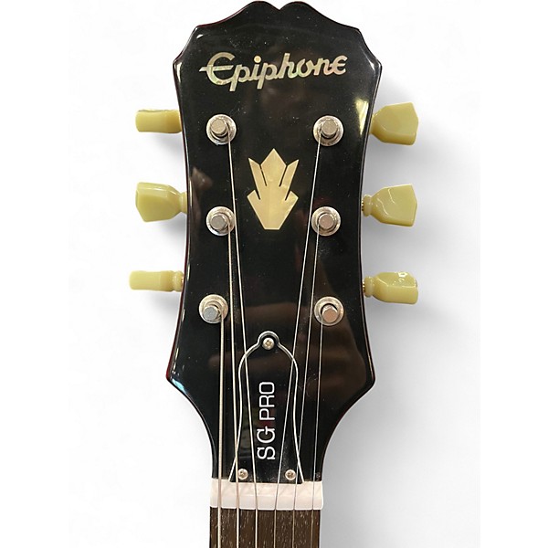 Used Epiphone SG Pro Cherry Solid Body Electric Guitar