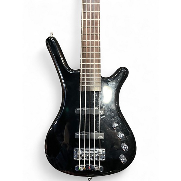 Used RockBass by Warwick Corvette Black Electric Bass Guitar
