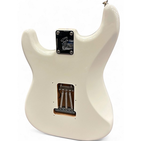 Used Fender Player Stratocaster Polar White Solid Body Electric Guitar