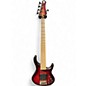 Used MTD KINGSTON SUPER 5 Crimson Red Burst Electric Bass Guitar thumbnail