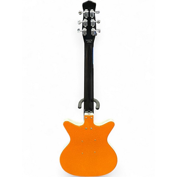 Used 2025 Danelectro 59 NOS PLUS ORANGE SPARKLE Solid Body Electric Guitar