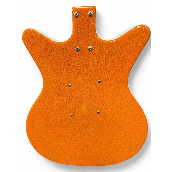 Used 2025 Danelectro 59 NOS PLUS ORANGE SPARKLE Solid Body Electric Guitar