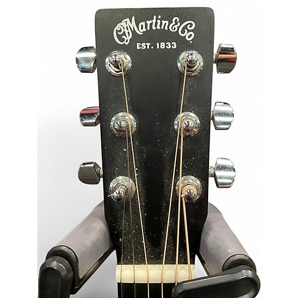 Used Martin D Jr E Natural Acoustic Electric Guitar