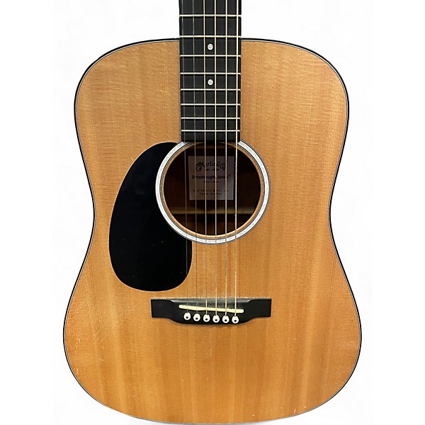 Used Martin D Jr E Natural Acoustic Electric Guitar