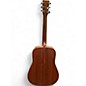 Used Martin D Jr E Natural Acoustic Electric Guitar