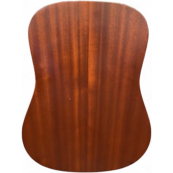 Used Martin D Jr E Natural Acoustic Electric Guitar