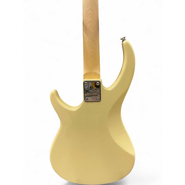 Used Peavey Milestone IV Olympic White Electric Bass Guitar