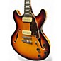Used D'Angelico Premier Series DC 2 Color Sunburst Hollow Body Electric Guitar thumbnail