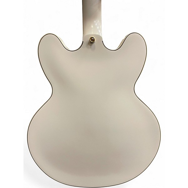 Used Epiphone Emily Wolfe Sheraton Alpine White Hollow Body Electric Guitar