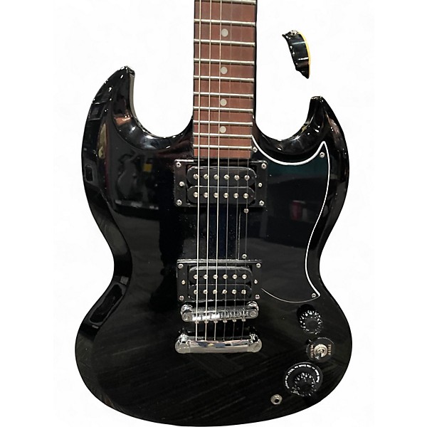 Used Epiphone SG BLACK Solid Body Electric Guitar