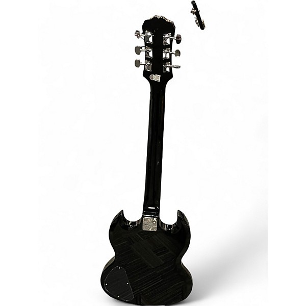 Used Epiphone SG BLACK Solid Body Electric Guitar